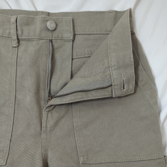 Pacsun Cargo Pants, Color Olive Green Size 24 - Picture 5 of 14